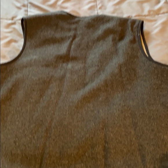 Wool rich fleece lined wool vest. - Picture 5 of 5